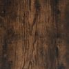 vidaXL Bed Cabinets with Metal Legs 2 pcs Smoked Oak 40x35x50 cm