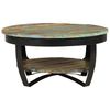 vidaXL Coffee Table Solid Reclaimed Wood 65x32 cm