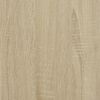 vidaXL Storage Chest Sonoma Oak 84x42x46 cm Engineered Wood
