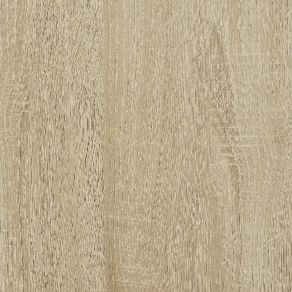 vidaXL Storage Chest Sonoma Oak 84x42x46 cm Engineered Wood