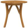 vidaXL Garden Table &Oslash; 85 cm Solid Wood Acacia
