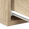 vidaXL Floating Nightstands 2 pcs Sonoma Oak 40x30x15 cm Engineered Wood