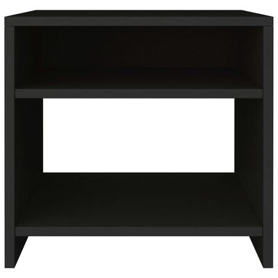 vidaXL Bedside Cabinet Black 40x30x40 cm Engineered Wood, black vidaXL Bedside Cabinet Black 40x30x40 cm Engineered Wood