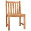 vidaXL 5 Piece Garden Dining Set Solid Wood Teak