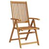 vidaXL Folding Garden Chairs 3 pcs Solid Acacia Wood