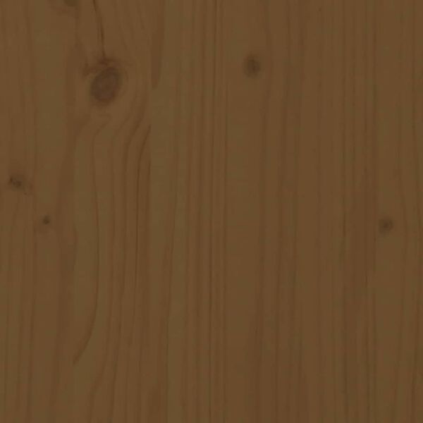 vidaXL Day Bed without Mattress Honey Brown Solid Wood Pine 90x200cm