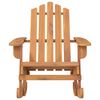 vidaXL Adirondack Rocking Chair Solid Wood Acacia