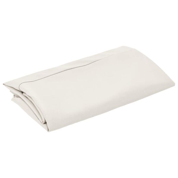 vidaXL Replacement Fabric for Cantilever Umbrella Sand White 300 cm