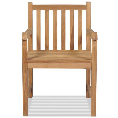 vidaXL Outdoor Chairs 2 pcs Solid Teak Wood,  vidaXL Outdoor Chairs 2 pcs Solid Teak Wood
