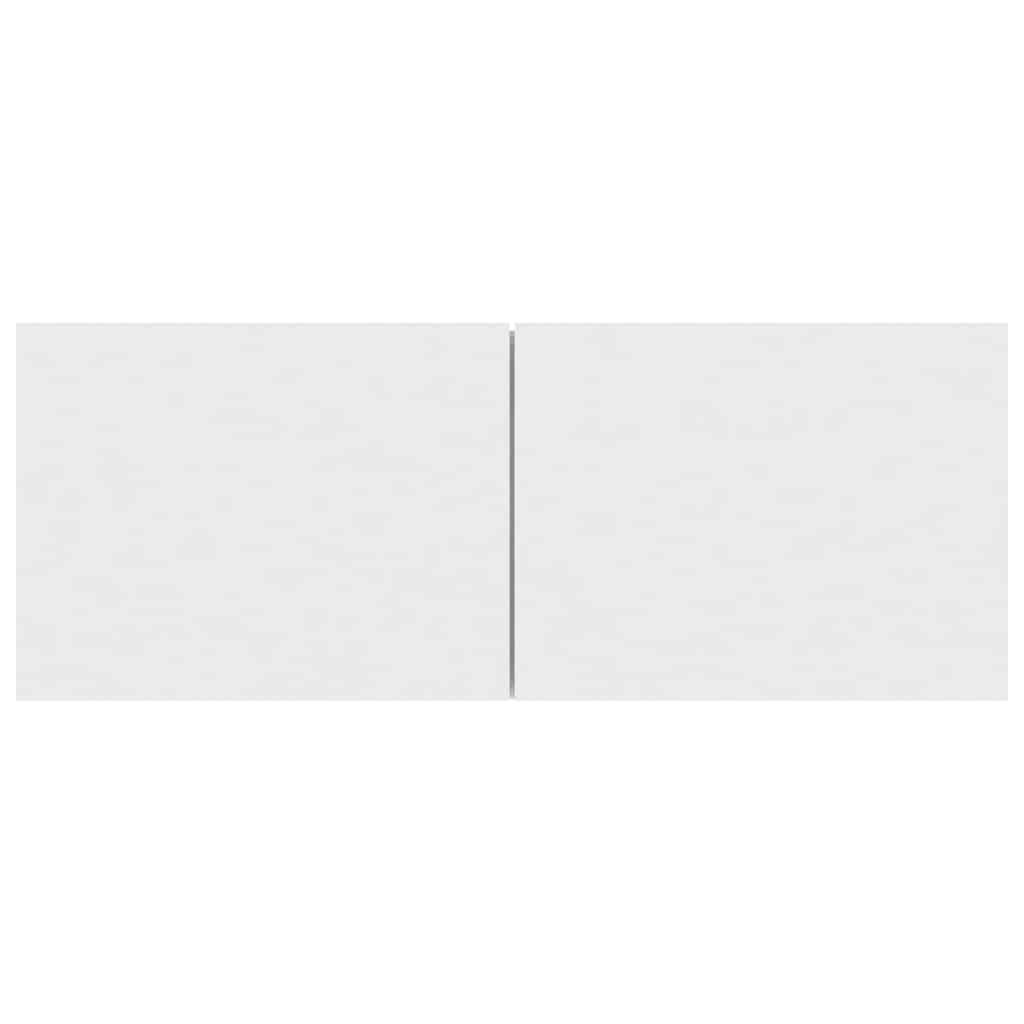 vidaXL TV Cabinet White 80x30x30 cm Engineered Wood