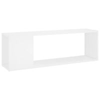 vidaXL TV Cabinet White 100x24x32 cm Engineered Wood