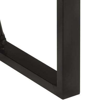 vidaXL Bar Table 110x55x110 cm Solid Rough Wood Mango, light brown vidaXL Bar Table 110x55x110 cm Solid Rough Wood Mango