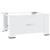 vidaXL | Washing machine pedestals | White Steel