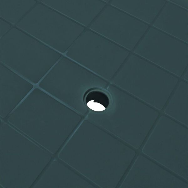 vidaXL Garden Table Green 101x68x72 cm Plastic