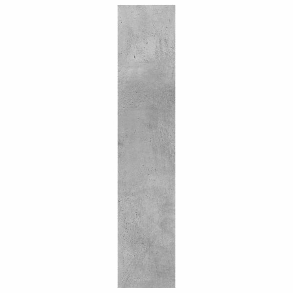 vidaXL Wall Shelf Concrete Grey 90x16x78 cm Engineered Wood