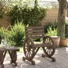 vidaXL Garden Chair 58x58x78.5 cm Solid Wood Fir