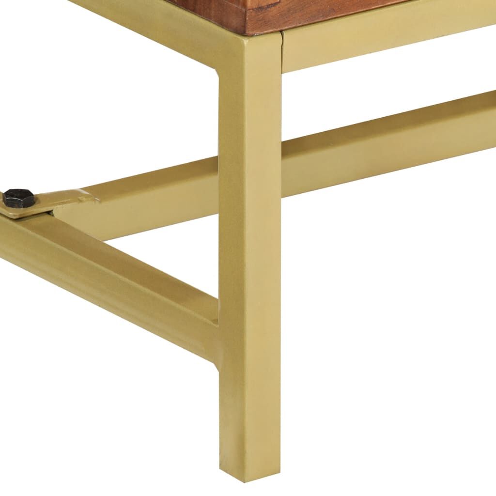 vidaXL Sideboard 60x35x75 cm Solid Wood Acacia