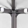 vidaXL Gazebo Top Cover 270 g/m² 3x3 m White