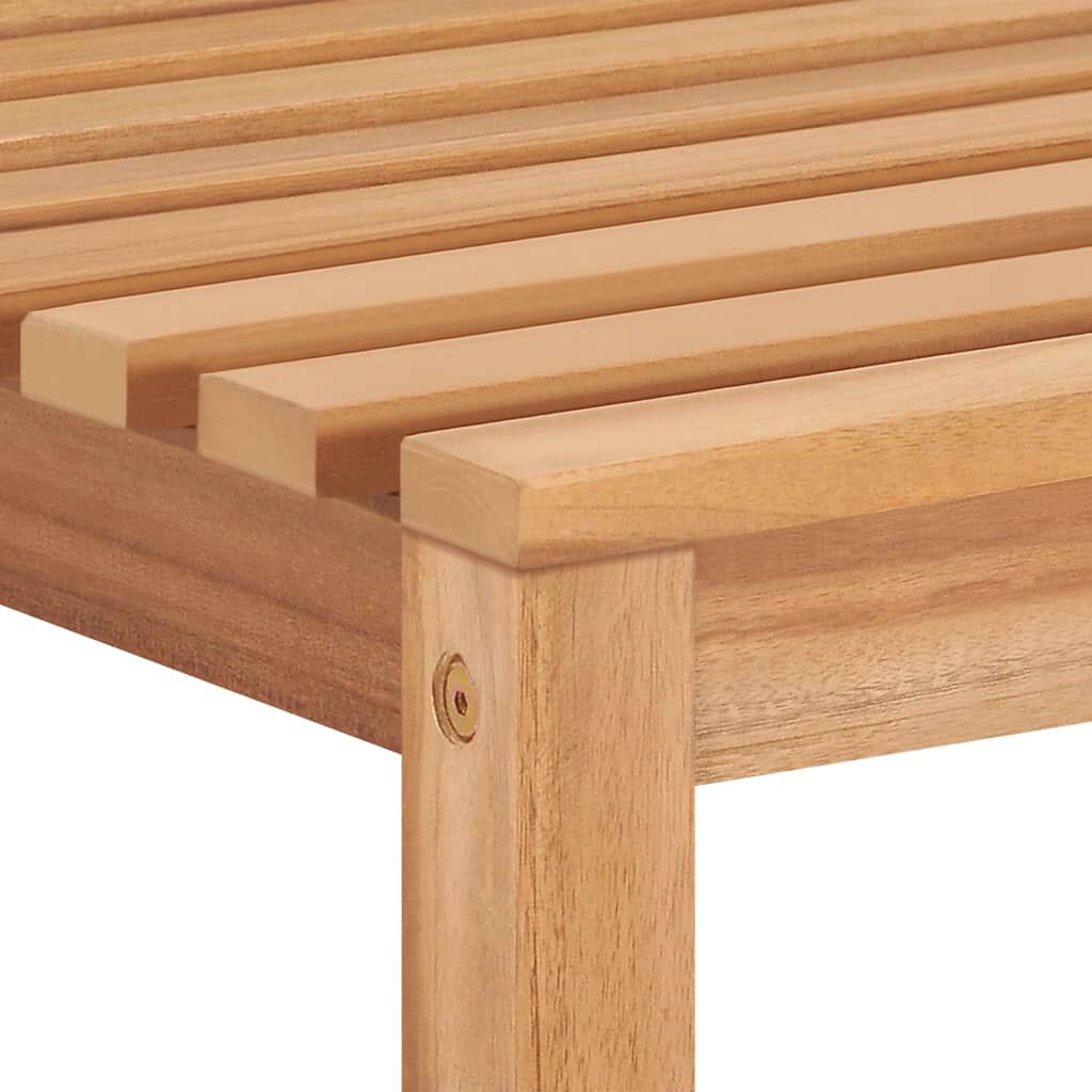 vidaXL Garden Chairs 4 pcs Solid Teak Wood