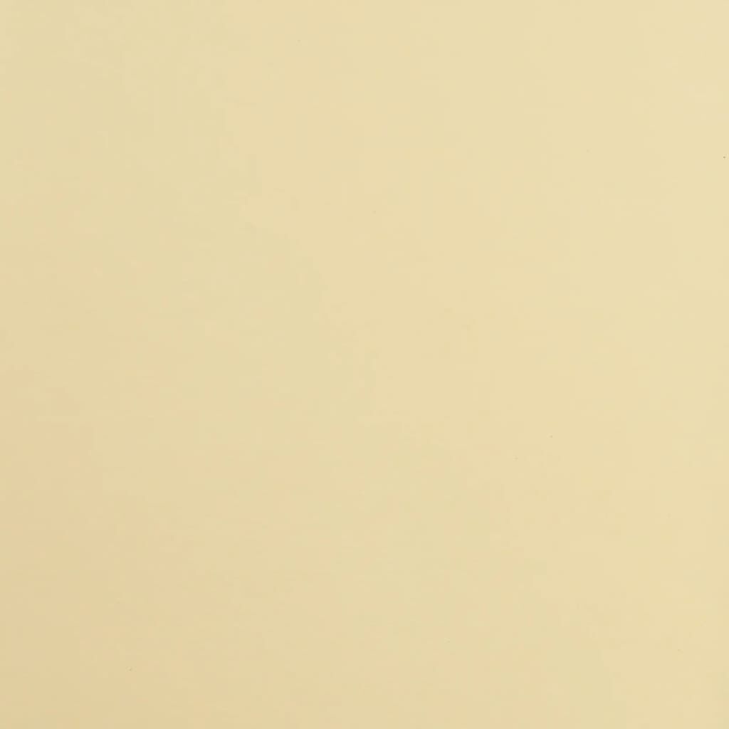 vidaXL Bar Stool Cream Faux Leather