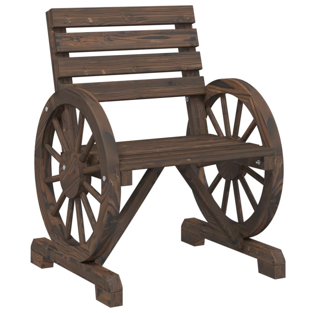 vidaXL Garden Chair 58x58x78.5 cm Solid Wood Fir
