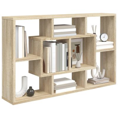vidaXL Wall Shelf Sonoma Oak 85x16x52.5 cm Engineered Wood, sonoma oak vidaXL Wall Shelf Sonoma Oak 85x16x52.5 cm Engineered Wood