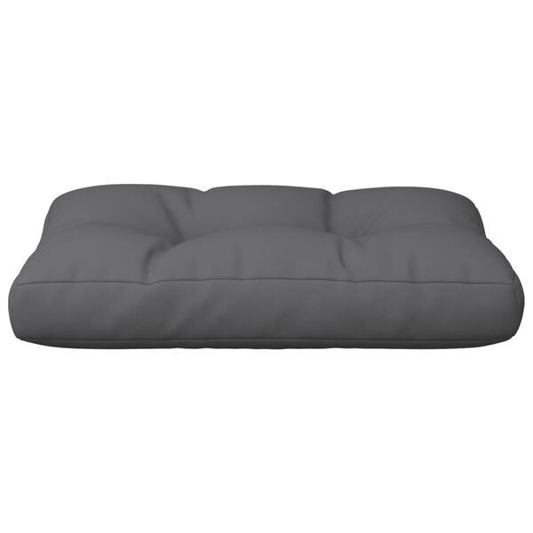 vidaXL Pallet Cushion Anthracite 50x40x12 cm Fabric