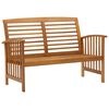 vidaXL 3 Piece Garden Lounge Set Solid Acacia Wood