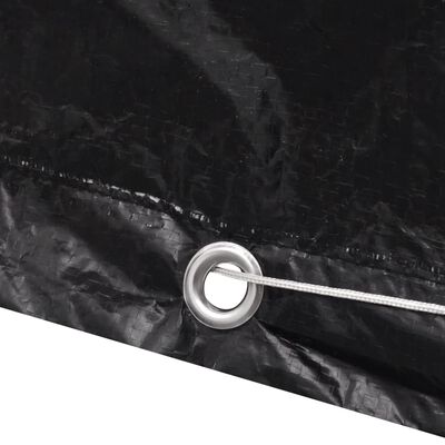 vidaXL Garden Furniture Cover 6 Person Poly Rattan Set 10 Eyelets 240x140cm,  vidaXL Garden Furniture Cover 6 Person Poly Rattan Set 10 Eyelets 240x140cm