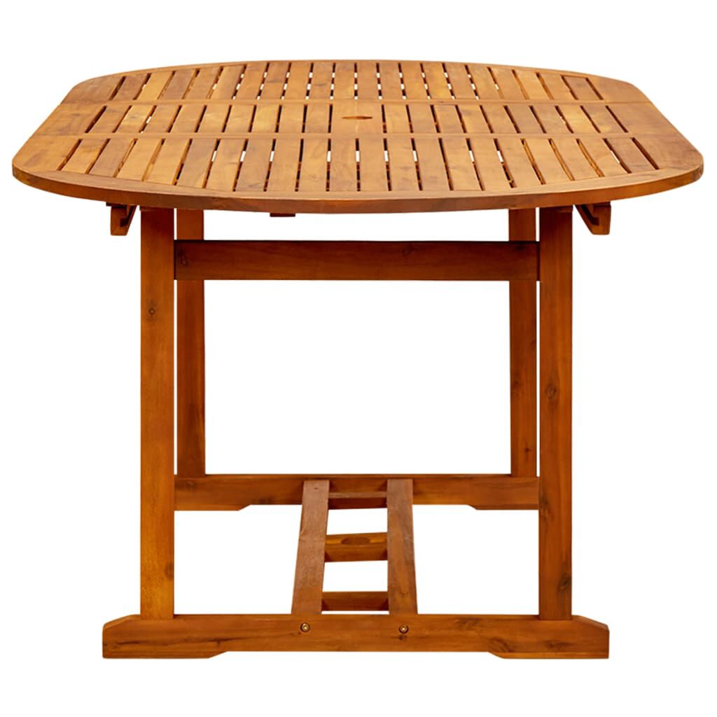 vidaXL 7 Piece Garden Dining Set Poly Rattan Beige