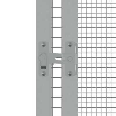 vidaXL Bird Cage Anthracite 213.5x217.5x211.5 cm Galvanised Steel, anthracite vidaXL Bird Cage Anthracite 213.5x217.5x211.5 cm Galvanised Steel