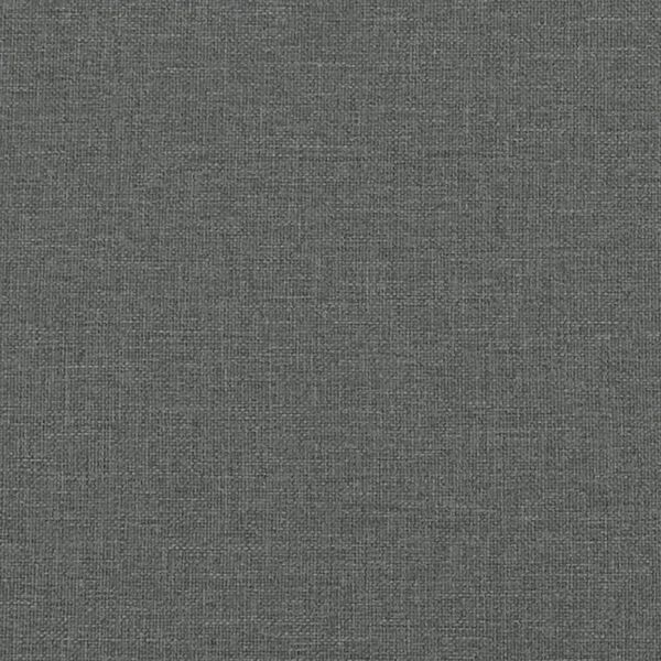 vidaXL Recliner Chair Dark Grey Fabric