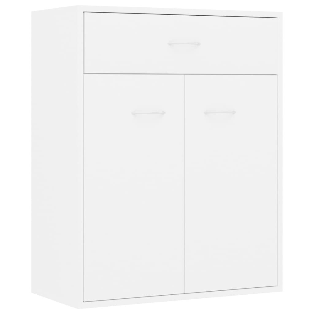 vidaXL Sideboard White 60x30x75 cm Engineered Wood