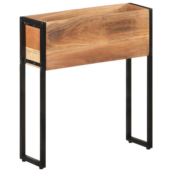 vidaXL Planter 60x20x68 cm Solid Acacia Wood