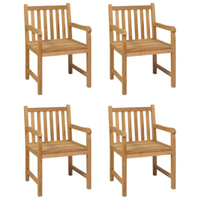 vidaXL 5 Piece Garden Dining Set 150x90 cm Solid Teak Wood,  vidaXL 5 Piece Garden Dining Set 150x90 cm Solid Teak Wood