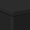 vidaXL Bedside Cabinets 2 pcs Black 38x35x56 cm Engineered Wood