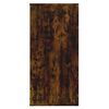 vidaXL Sideboard Smoked Oak 80x36x75 cm Engineered Wood
