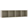 vidaXL Book Cabinet | Sonoma oak | Engineered wood | Medium | Book Cabinet