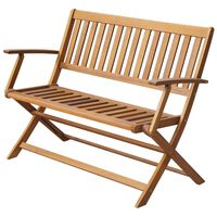 vidaXL Garden Bench 120 cm Solid Acacia Wood,  vidaXL Garden Bench 120 cm Solid Acacia Wood