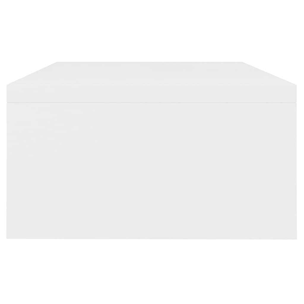 vidaXL Monitor Stand White 42x24x13 cm Engineered Wood
