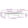 vidaXL Pull-out Day Bed without Mattress 2x(80x200) cm Solid Wood Pine