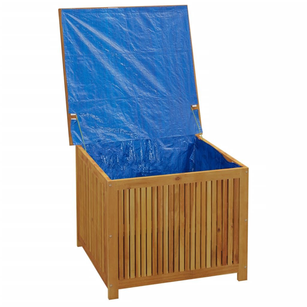 vidaXL Garden Storage Box 75x75x58 cm Solid Wood Acacia