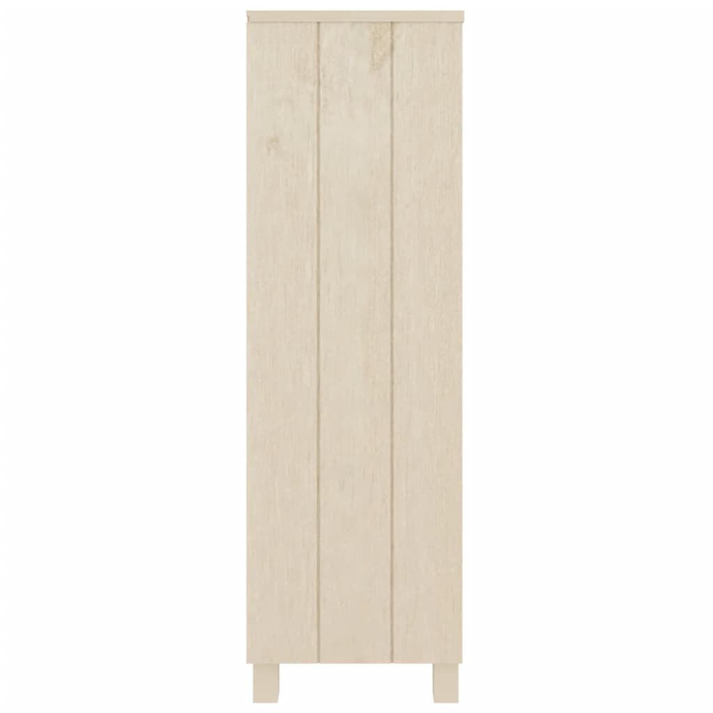 vidaXL Book Cabinet HAMAR Honey Brown 85x35x112 cm Solid Wood Pine