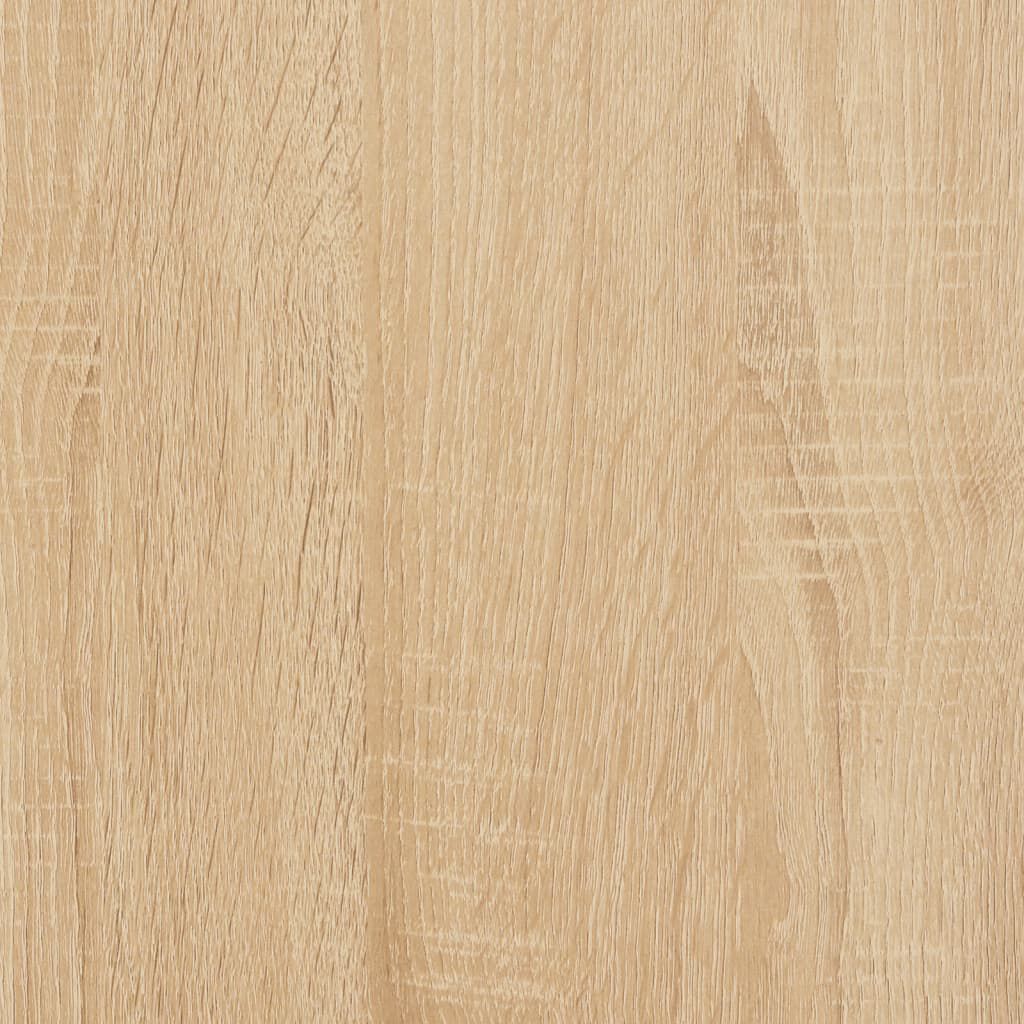 vidaXL Floating Nightstands 2 pcs Sonoma Oak 40x31x27cm Engineered Wood