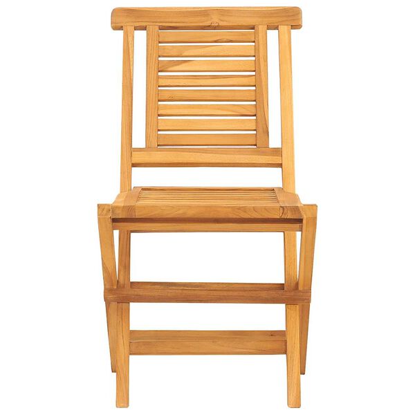 vidaXL Folding Garden Chairs 4 pcs 47x63x90 cm Solid Wood Teak