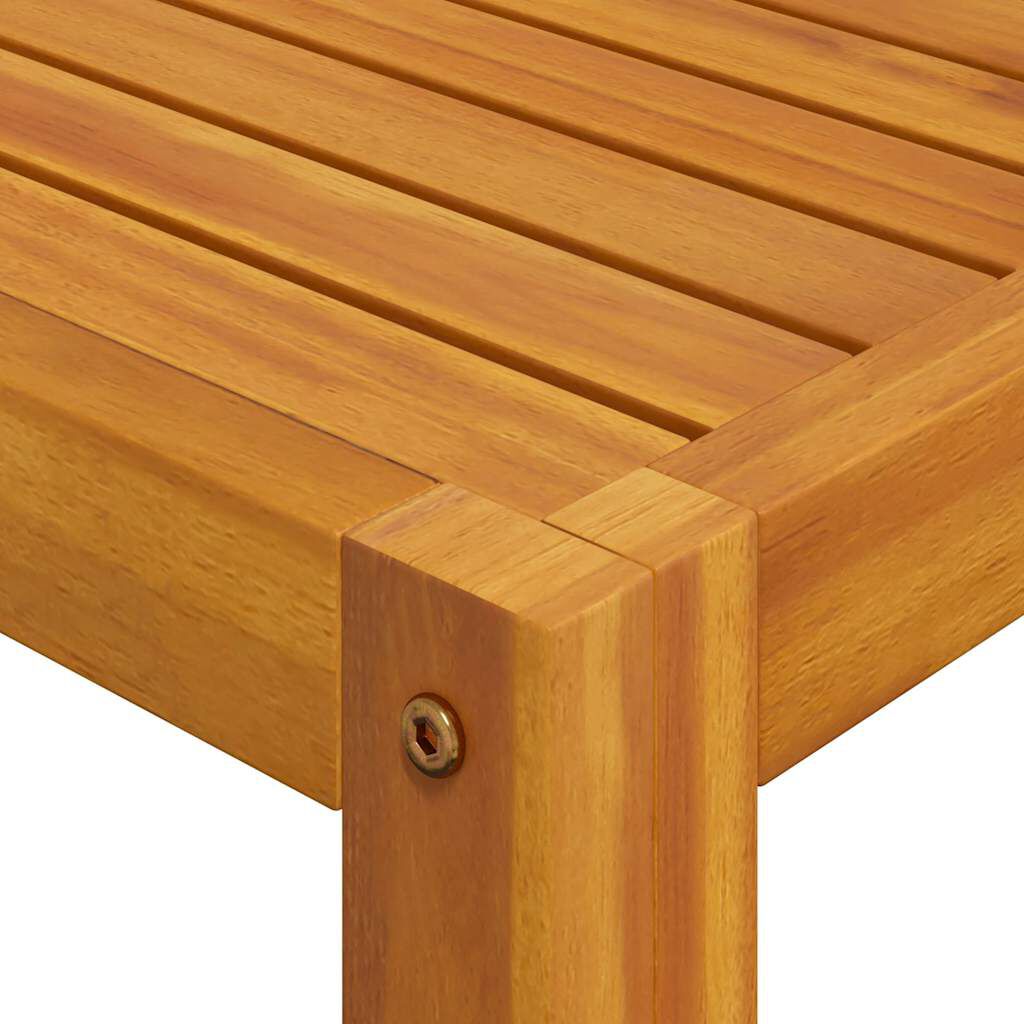 vidaXL Coffee Table 68x68x29 cm Solid Acacia Wood
