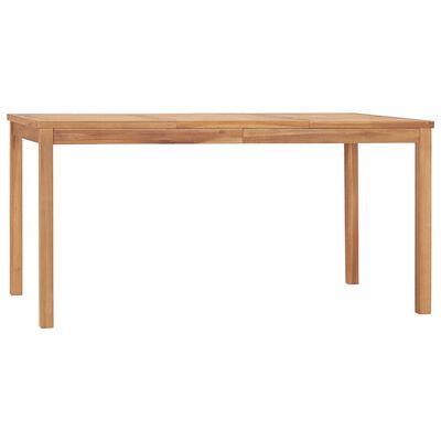 vidaXL 5 Piece Garden Dining Set 160x80 cm Solid Teak Wood,  vidaXL 5 Piece Garden Dining Set 160x80 cm Solid Teak Wood