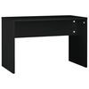 vidaXL Dressing Table Set Black 74.5x40x141 cm