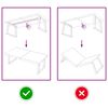 vidaXL Wall Shelf Light Brown 120x60x(2-4) cm Treated Solid Wood Oak