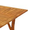 vidaXL Garden Table 85x85x75 cm Solid Wood Acacia